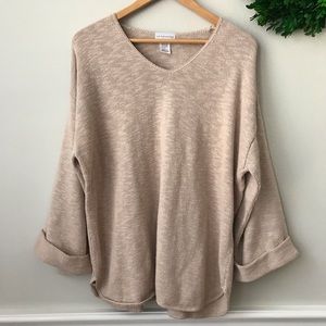 Soft Surroundings Oversized Knit Sweater Sz Medium